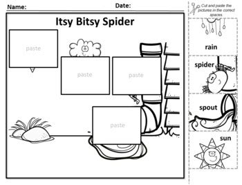 like the itsy bitsy spider crossword